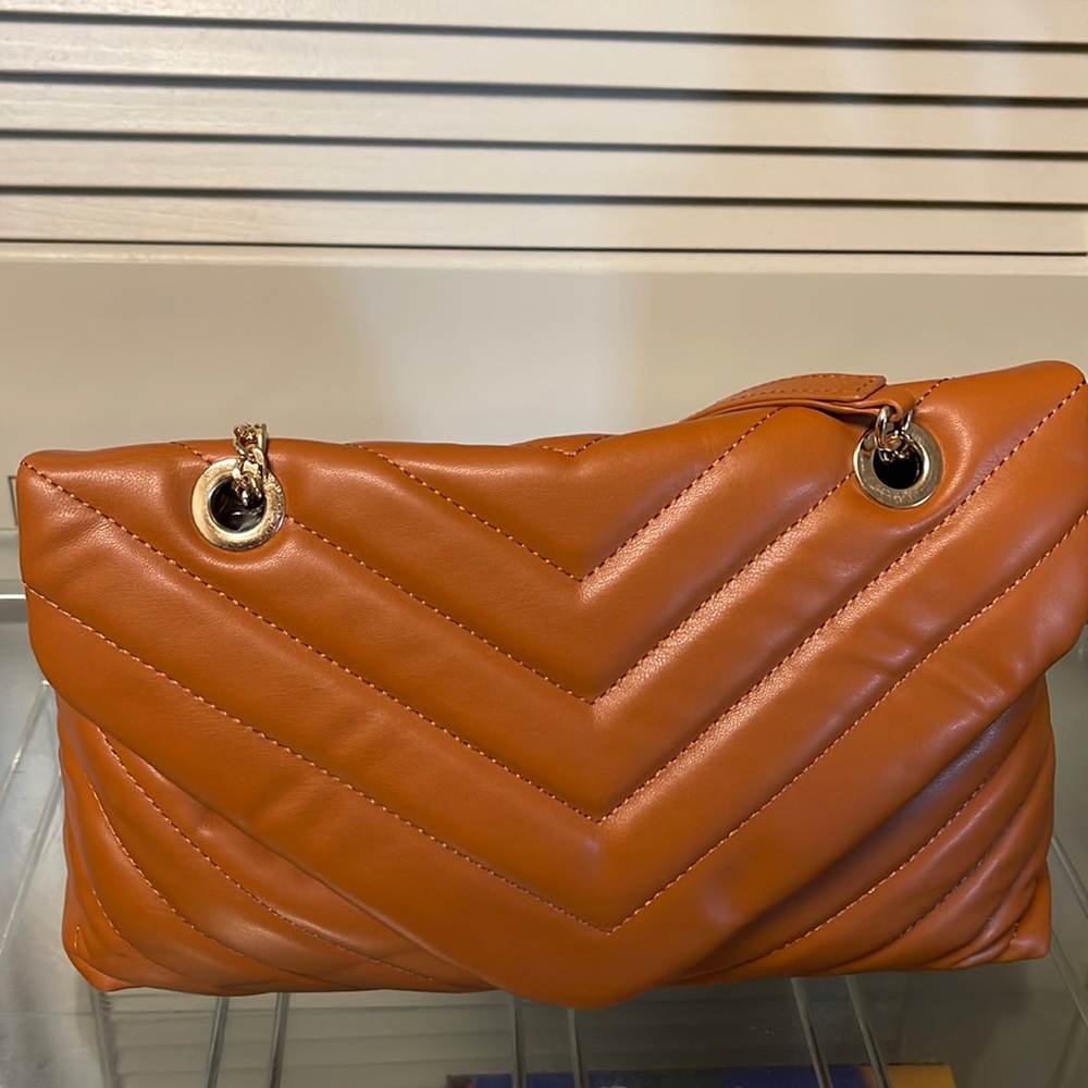 Shein brown bag with chain handle